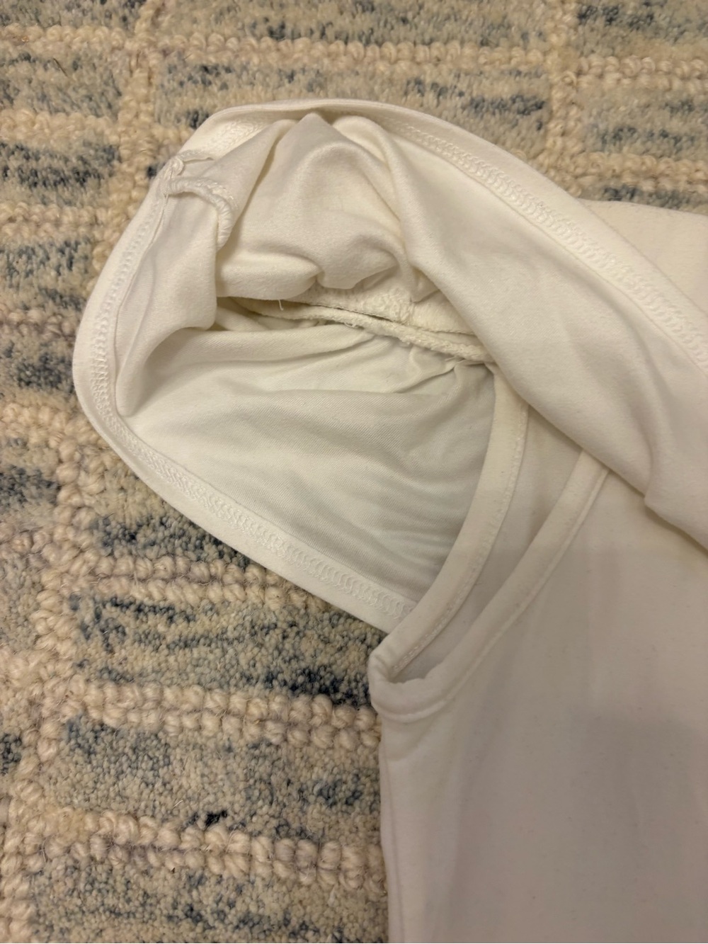 Off-Shoulder Ruffle Women’s Top - White - Picture 2 of 4